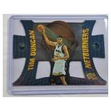 Tim Duncan Rookie 1997 Press Pass Netburners Die-Cut Insert #NB1 - Wake Forest