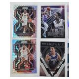 Lot of 9 Basketball Cards Featuring Tyrese Haliburton, Cade Cunningham, Chet Holmgren, De