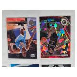 Lot of 9 Basketball Cards Featuring Tyrese Haliburton, Cade Cunningham, Chet Holmgren, De