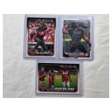 Lot of 3 Elly De La Cruz Rookie Cards - Cincinnati Reds Baseball Cards