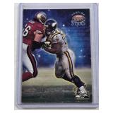 John Randle 1998 Topps Stars #132 and Numbered 1461/3999 - Minnesota Vikings Football Card