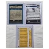Lot of 3 Babe Ruth Baseball Cards Including Topps Legends of the Game