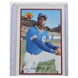 Ken Griffey Jr. Rookie 1989 Bowman #220 - Seattle Mariners Baseball Card