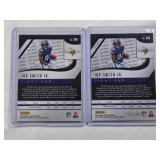 Lot of 2 Irv Smith Jr. Rookie Football Cards - One Numbered 155/249