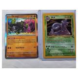 Lot of 2 Holo Pokemon Cards - Okidogi 111/167 & 1999 Muk 13/62
