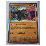 Lot of 2 Holo Pokemon Cards - Okidogi 111/167 & 1999 Muk 13/62