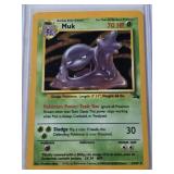 Lot of 2 Holo Pokemon Cards - Okidogi 111/167 & 1999 Muk 13/62