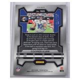 Cooper Kupp 2023 Panini Prizm Purple Refractor #165 and Numbered 114/125 - Los Angeles Rams Football Card