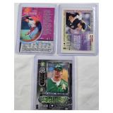 Lot of 3 Mark McGwire Insert Baseball Cards  Including Bleacher Reachers, Fortune 15, and Metal Universe