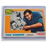 Tom Harmon 1955 Topps All American #35 - Michigan Wolverines Vintage Football Card