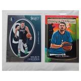 Lot of 6 Luka Doncic Basketball Cards including Panini Select, Chronicles, and Upper Deck Goodwin Champions