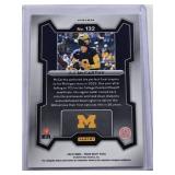 J.J. McCarthy Rookie 2024 Panini Prizm Refractor #132 - Michigan Wolverines Football Card