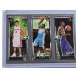 2004 Topps NBA Rookie Matrix Featuring Carmelo Anthony, Darko Milicic, and T.J. Ford