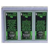 2004 Topps NBA Rookie Matrix Featuring Carmelo Anthony, Darko Milicic, and T.J. Ford