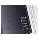 Lot of 2 Alexander Mattison Rookie Cards Including a Rookie Patch Auto Obsidian Numbered 14/75 & Panini Select