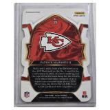 Patrick Mahomes 2022 Panini Select Prizm Die Cut #20 - Kansas City Chiefs Football Card