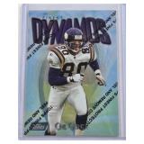 Cris Carter 1997 Topps Dynamos Insert #127 - Minnesota Vikings Football Card