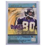 Cris Carter 1997 Topps Dynamos Insert #127 - Minnesota Vikings Football Card