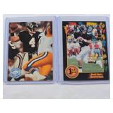 Lot of 2 Brett Favre Rookie Cards