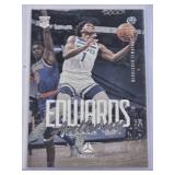 Anthony Edwards Rookie 2020-21 Panini Chronicles Luminance #143 - Minnesota Timberwolves Basketball Card