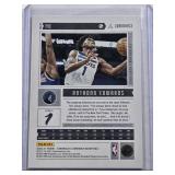 Anthony Edwards Rookie 2020-21 Panini Chronicles Luminance #143 - Minnesota Timberwolves Basketball Card