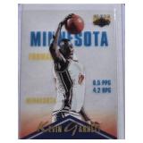 Kevin Garnett Rookie 1996 Classic Clear Assets #10 - Minnesota Timberwolves Basketball Card