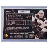 Kirill Kaprizov Rookie 2020-21 Upper Deck Silver #SF-41 and Numbered 1185/2999 - Minnesota Wild Hockey Card