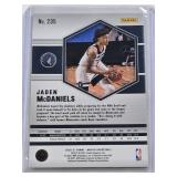Jaden McDaniels Rookie 2020-21 Panini Mosaic Silver Mosaic #235 - Minnesota Timberwolves Basketball Card