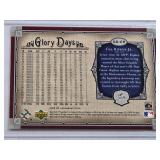 Lot of 2 Cal Ripken Jr. Baseball Cards 2005 Upper Deck Glory Days Numbered 285/399 & 2005 Biography