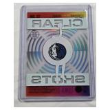 Luka Doncic Panini Clear Shots Acetate Insert #17 - Dallas Mavericks Basketball Card