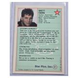 Brett Favre Rookie 1991 Star Pics #65 - Southern Mississippi Football Card