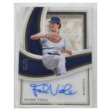 Frank Viola On Card Auto 2023 Panini Immaculate Collection  #SS-FV and Numbered 82/99