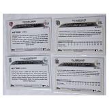 Lot of 12 Baseball Rookie Cards Featuring C.J. Abrams, Royce Lewis, and Julio Rodriguez Among Others