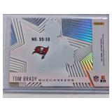 Tom Brady 2021 Panini Illusions Shining Stars Acetate Insert #SS-10 - Tampa Bay Buccaneers Football Card