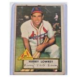 Harry Lowrey 1952 Topps #111 - St. Louis Cardinals Vintage Baseball Card