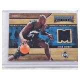 Kevin Garnett 2006-07 Upper Deck Hardcourt Materials Relic #HM-KG - Minnesota Timberwolves Basketball Card