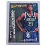 Kevin Garnett Rookie Fleer 95-96 #293 - Minnesota Timberwolves Basketball Card