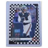 Keenan Allen 2024 Panini Prizm Checkerboard SSP #49 - Chicago Bears Football Card