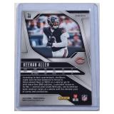 Keenan Allen 2024 Panini Prizm Checkerboard SSP #49 - Chicago Bears Football Card