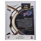 Josh Allen 2023 Panini Select Prizm Die Cut #200 - Buffalo Bills Football Card
