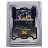 J.J. McCarthy Rookie 2024 Panini Prizm Draft Picks #132 - Michigan Wolverines Football Card