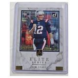 Tom Brady 2018 Panini Donruss Elite Foil #ES-24 - New England Patriots Football Card