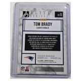 Tom Brady 2018 Panini Donruss Elite Foil #ES-24 - New England Patriots Football Card