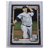 Tarik Skubal 2020 1st Bowman Camo #BP-108 - Detroit Tigers Baseball Card