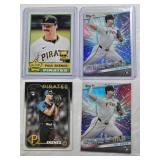 Lot of 4 Paul Skenes Rookie Cup and Rookie Cards