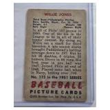Willie Jones 1951 Bowman #112 - Philadelphia Phillies Vintage Baseball Card