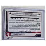 Lot of 3 - Malfrin Sosa, Kaelen Culpepper 1st Bowman Chrome Refractor, and Danny De Andrade Danny De Andrade 1st Bowman Numbered 138/150