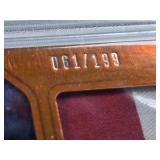 Davis Webb Rookie Patch Auto 2017 Panini Certified Freshman Fabrics  #224 and Numbered 61/199 - New York Giants Football Card