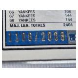 Mickey Mantle 2008 Topps Gold 57 Years of Collecting #7 and Numbered 1106/2008 - New York Yankees Baseball Card