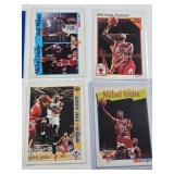 Lot of 10 Michael Jordan Cards Including All-Star Team, League Leaders, and Classic Confrontation